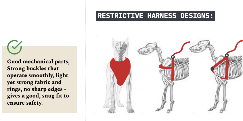 Restrictive harnesses