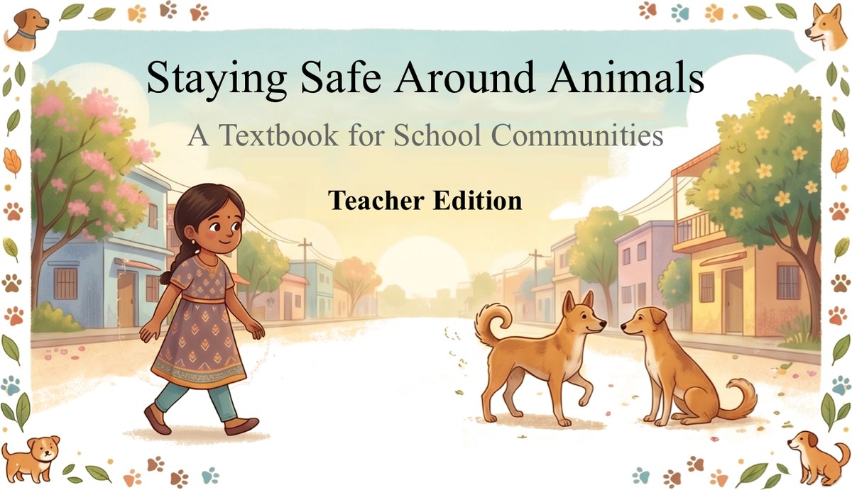 Cover of Staying Safe Around Animals: A Textbook for School Communities, Teacher Edition