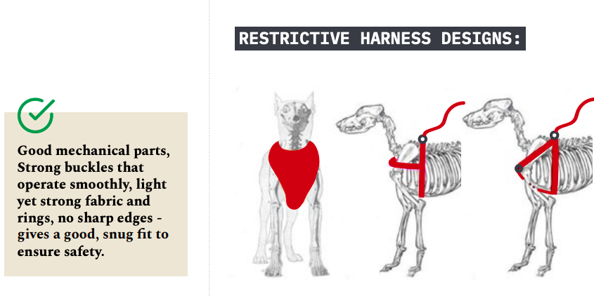 Restrictive harnesses